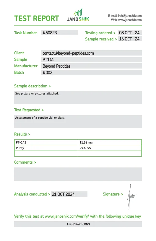 PT-141 Peptide - Image 6